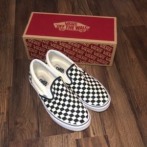 Checkered Vans